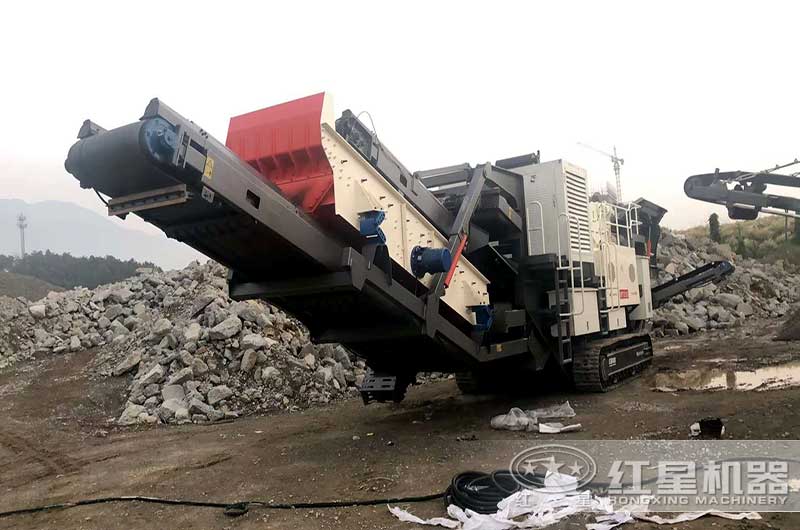 履帶移動式破碎站在杭州 履帶移動式破碎站在杭州