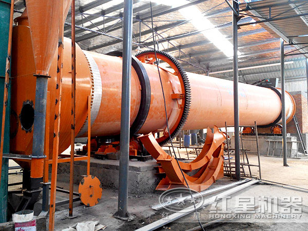 烘干機安裝、調試現場