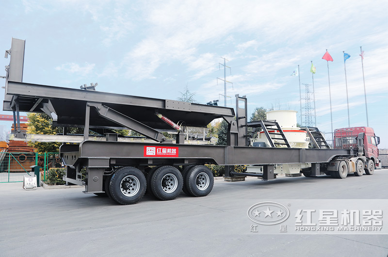 紅星移動制砂機發貨實拍